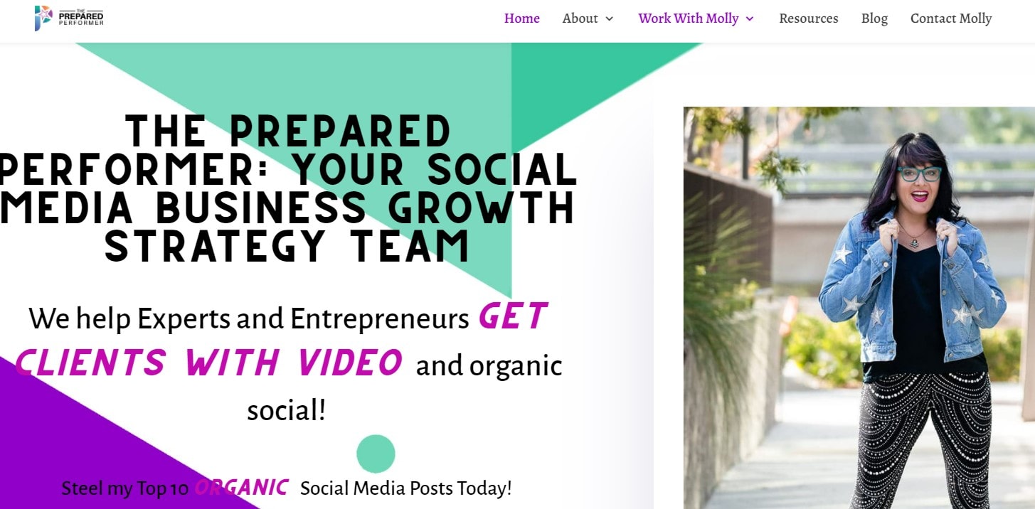 Kajabi Sales Page Template Molly Mahoney